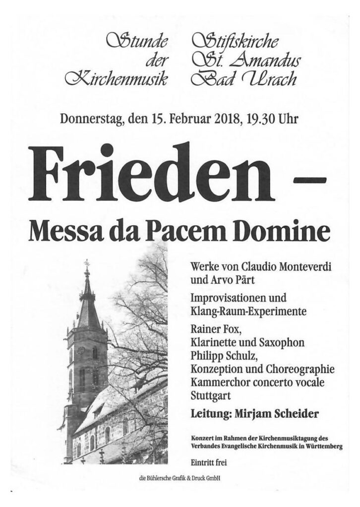 Frieden bad urach