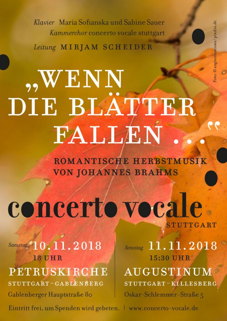 Wenn die blaetter fallen